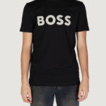 T-shirt Boss THINKING 1 Nero - Grigio - Foto 1