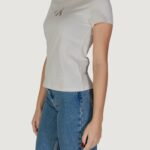 T-shirt Calvin Klein Jeans GRADIENT CK TEE Beige - Foto 2