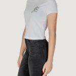 T-shirt Calvin Klein Jeans SCRIPT INSTITUTIONAL Bianco - Foto 2