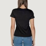 T-shirt Calvin Klein Jeans INSTITUTIONAL GRAPHIC Nero - Foto 4