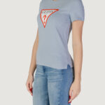 T-shirt Guess SS CN ORIGINAL TEE Celeste - Foto 2