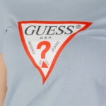 T-shirt Guess SS CN ORIGINAL TEE Celeste - Foto 5