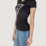 T-shirt Guess SS VN PYTHON TRIANGLE Nero - Foto 3