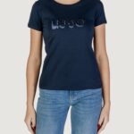 T-shirt Liu-Jo ECS MODA M/C Blue scuro - Foto 1