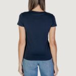 T-shirt Liu-Jo ECS MODA M/C Blue scuro - Foto 4