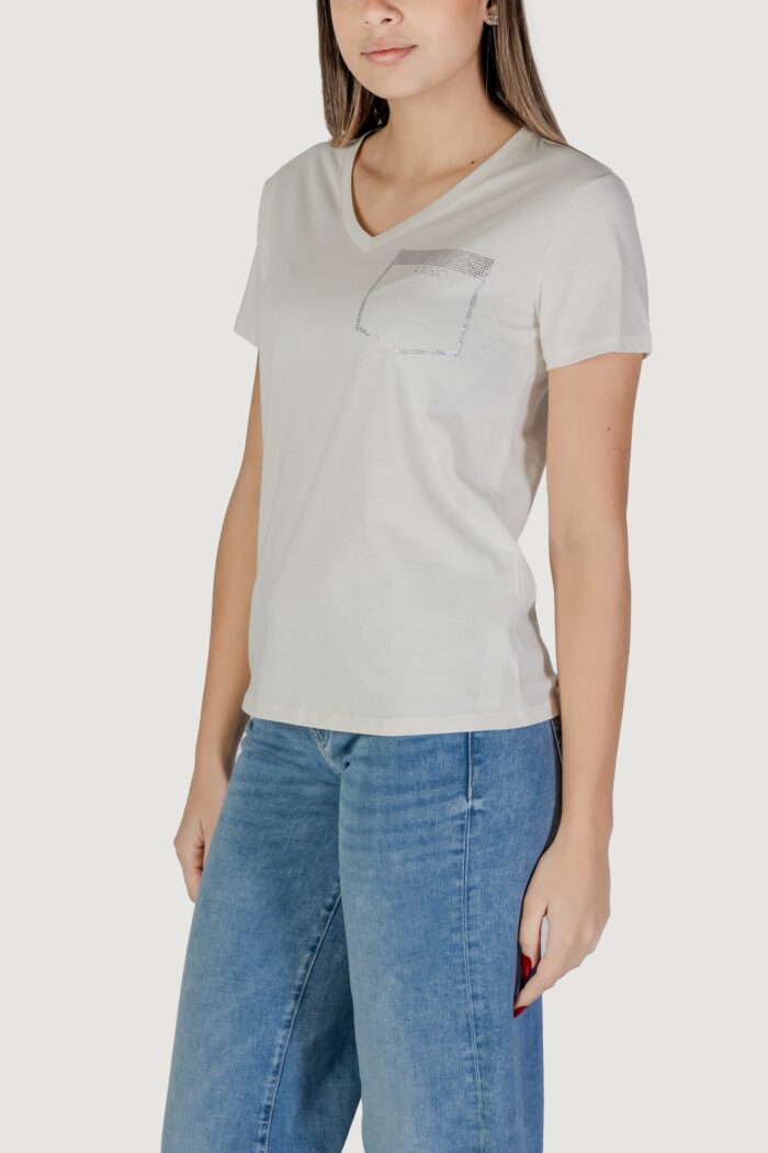 T-shirt Liu-jo ECS MODA M/C Latte