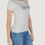 T-shirt Liu-Jo ECS MODA M/C Latte - Foto 3