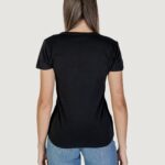 T-shirt Liu-Jo ECS MODA M/C Nero - Foto 4