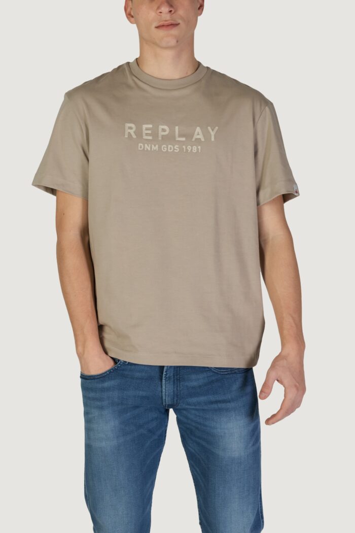 T-shirt Replay  Beige