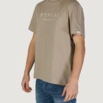 T-shirt Replay  Beige - Foto 2