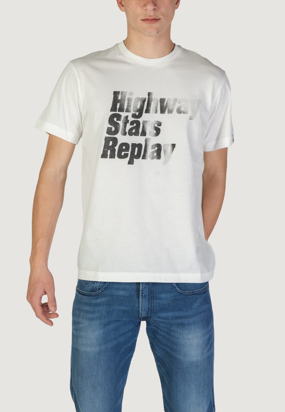 T-shirt Replay  Bianco - Foto 1