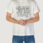 T-shirt Replay  Bianco - Foto 1