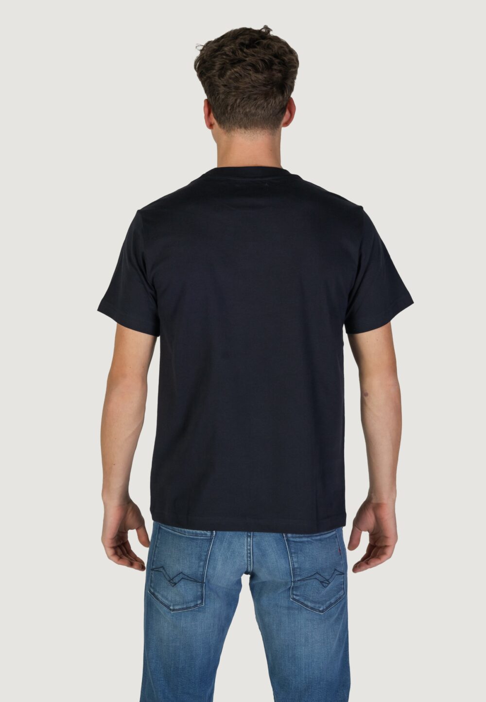 T-shirt Replay  Blue scuro - Foto 4