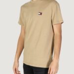 T-shirt Tommy Hilfiger Jeans TJM REG BADGE TEE Beige scuro - Foto 2