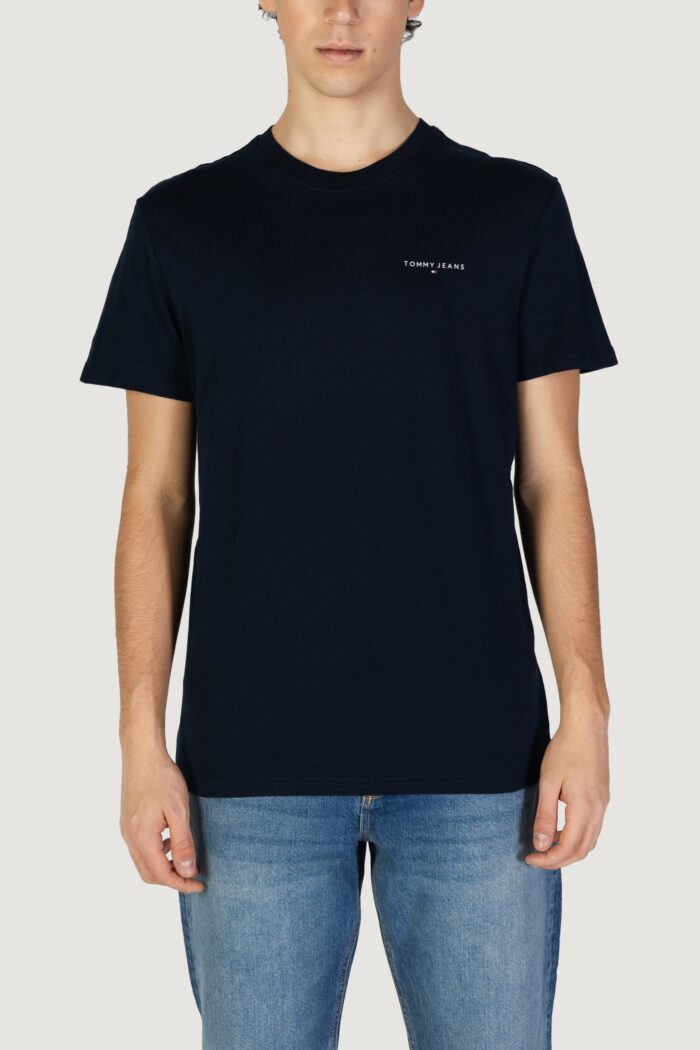 T-shirt Tommy Hilfiger TJM LINEAR Blu