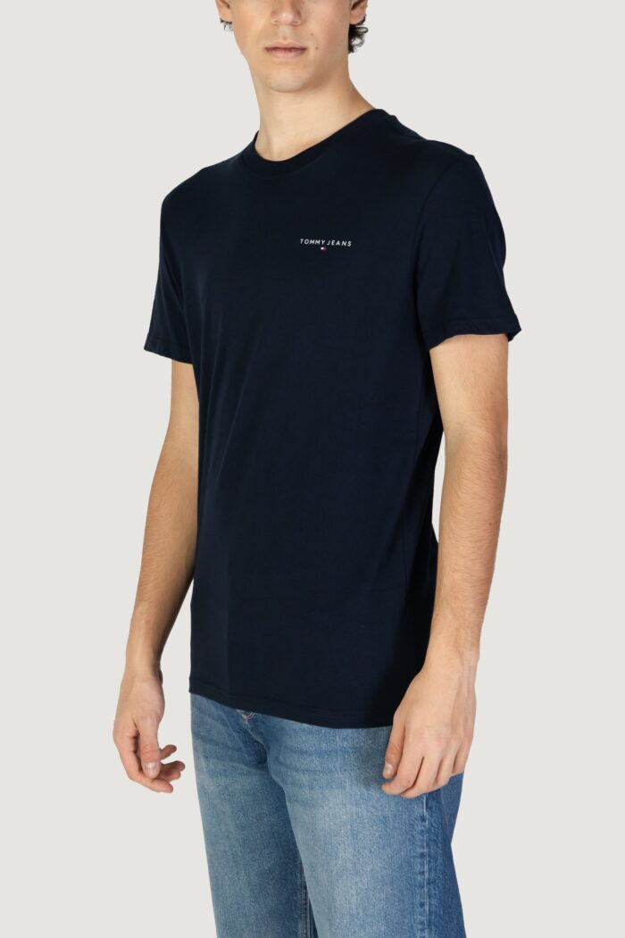 T-shirt Tommy Hilfiger TJM LINEAR Blu