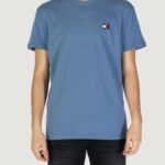 T-shirt Tommy Hilfiger Jeans TJM REG BADGE TEE Blu Chiaro - Foto 1