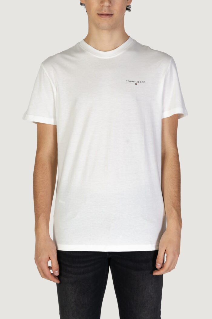 T-shirt Tommy Hilfiger TJM LINEAR Panna