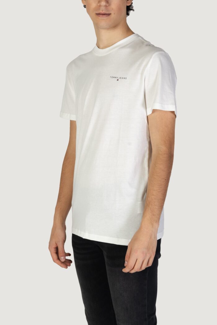 T-shirt Tommy Hilfiger TJM LINEAR Panna