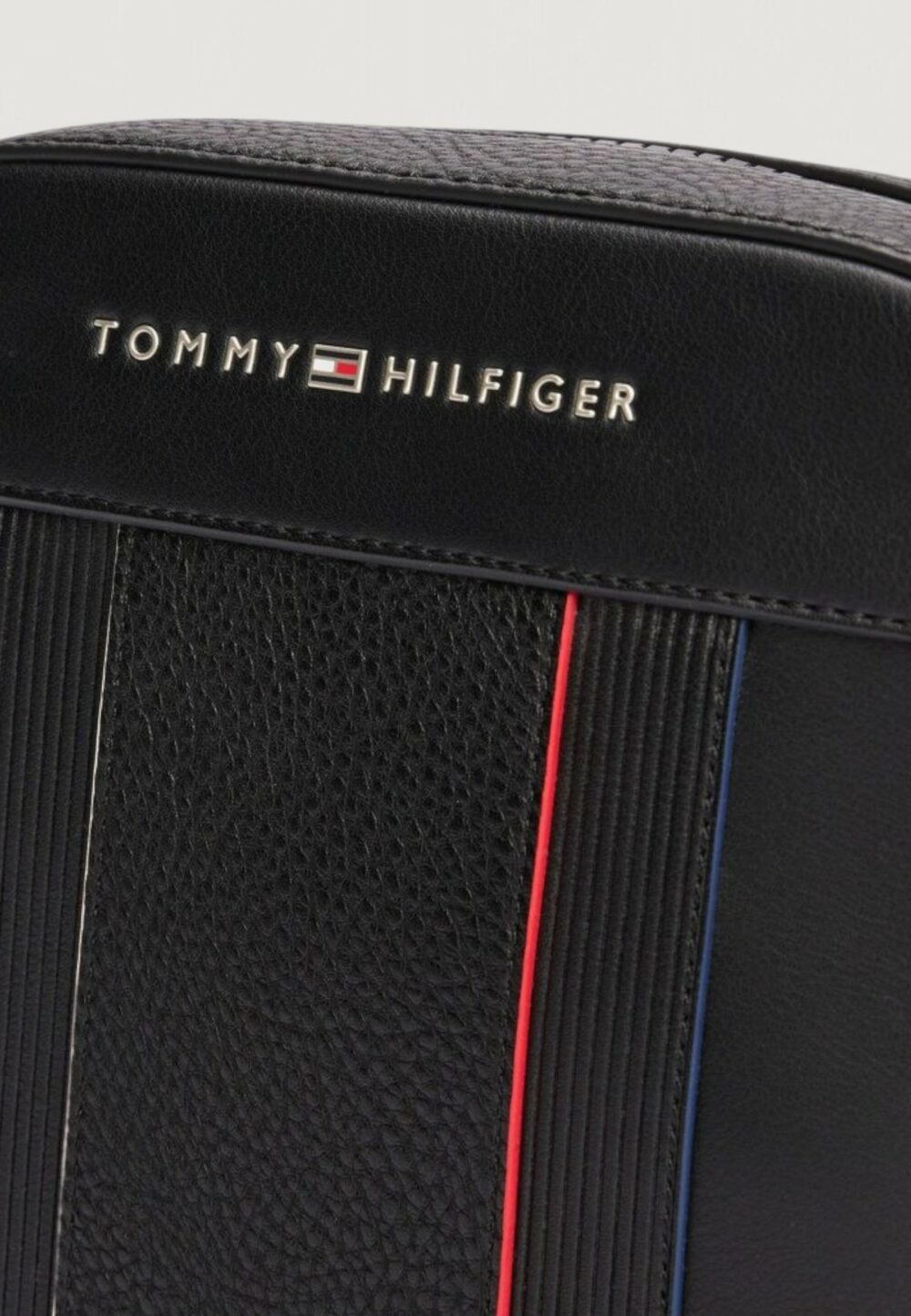 Tracolla Tommy Hilfiger TH FOUNDATION MINI REPORTER Nero - Foto 3