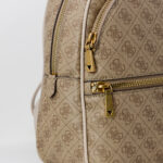 Zaino Guess MANHATTAN LARGE BACKPACK Marrone - Foto 3