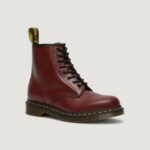 Anfibi Dr. Martens 1460 Smooth Cherry Bordeaux - Foto 3