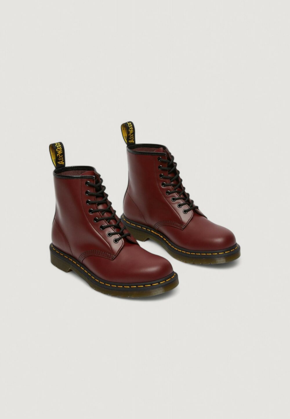 Anfibi Dr. Martens 1460 Smooth Cherry Bordeaux - Foto 4
