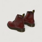 Anfibi Dr. Martens 1460 Smooth Cherry Bordeaux - Foto 5