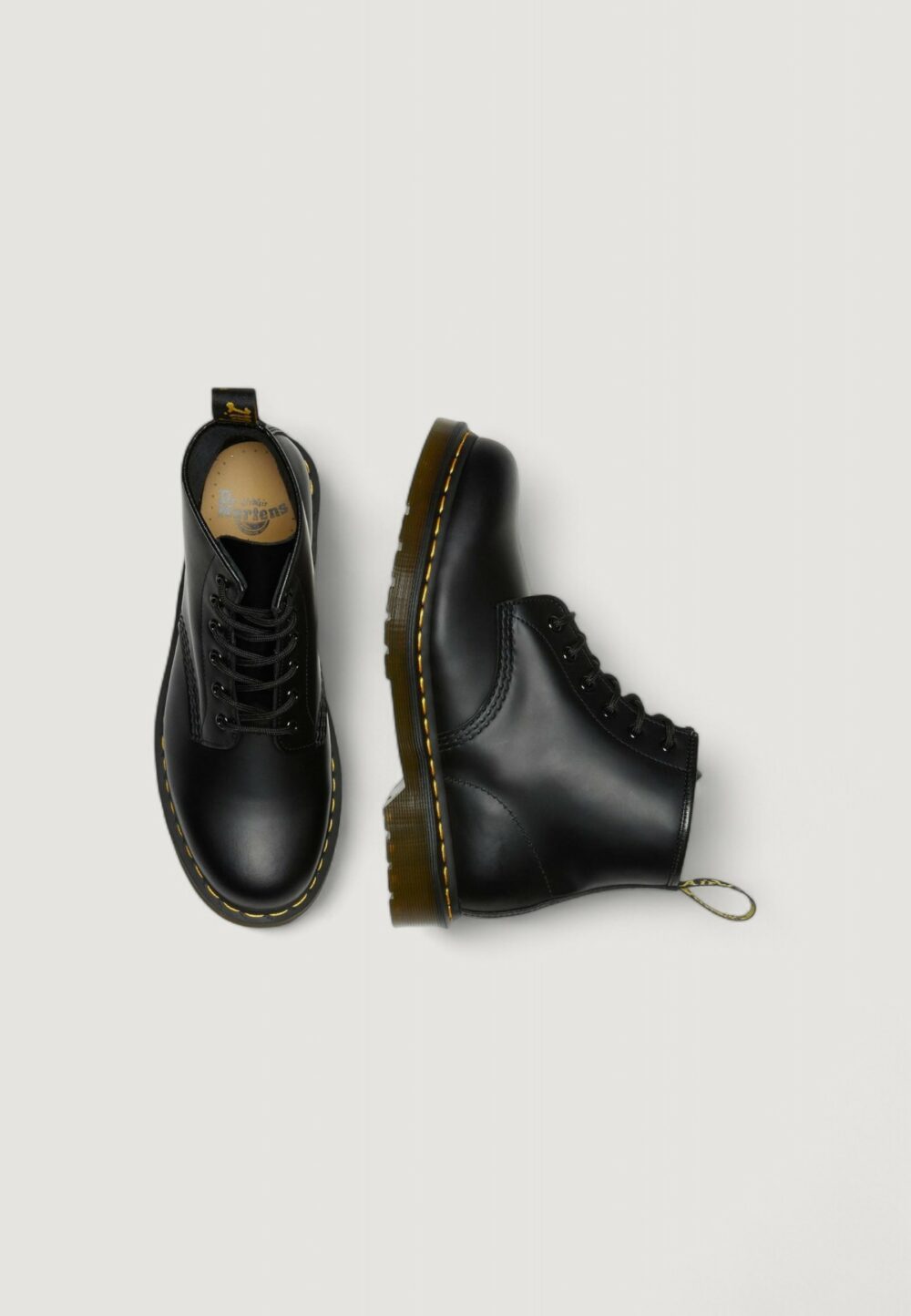Anfibi Dr. Martens 101 YS SMOOTH Nero - Foto 3