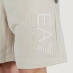 Bermuda sportivi EA7  Beige chiaro - Foto 4