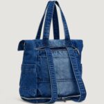 Borsa Desigual BACK MODULAR 25 DENIM VOYAGER Denim - Foto 2