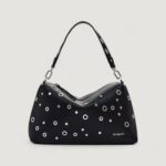 Borsa Desigual BAG_REBEL BERGAMO BLACK Nero - Foto 1