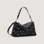 Borsa Desigual BAG_REBEL BERGAMO BLACK Nero - Foto 5