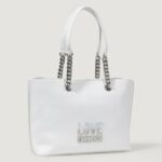 Borsa Love Moschino  Bianco - Foto 3