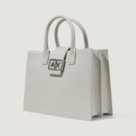 Borsa Armani Exchange SHOPPING Beige chiaro - Foto 2