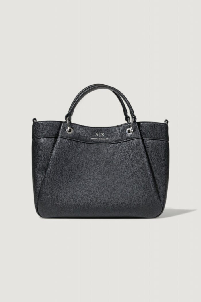 Borsa Armani Exchange SHOPPING Nero