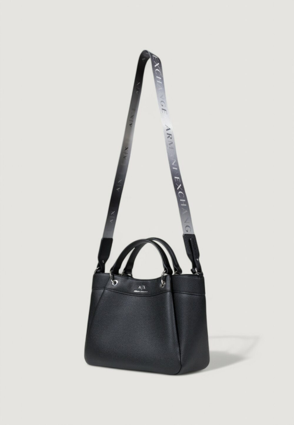 Borsa Armani Exchange SHOPPING Nero - Foto 2