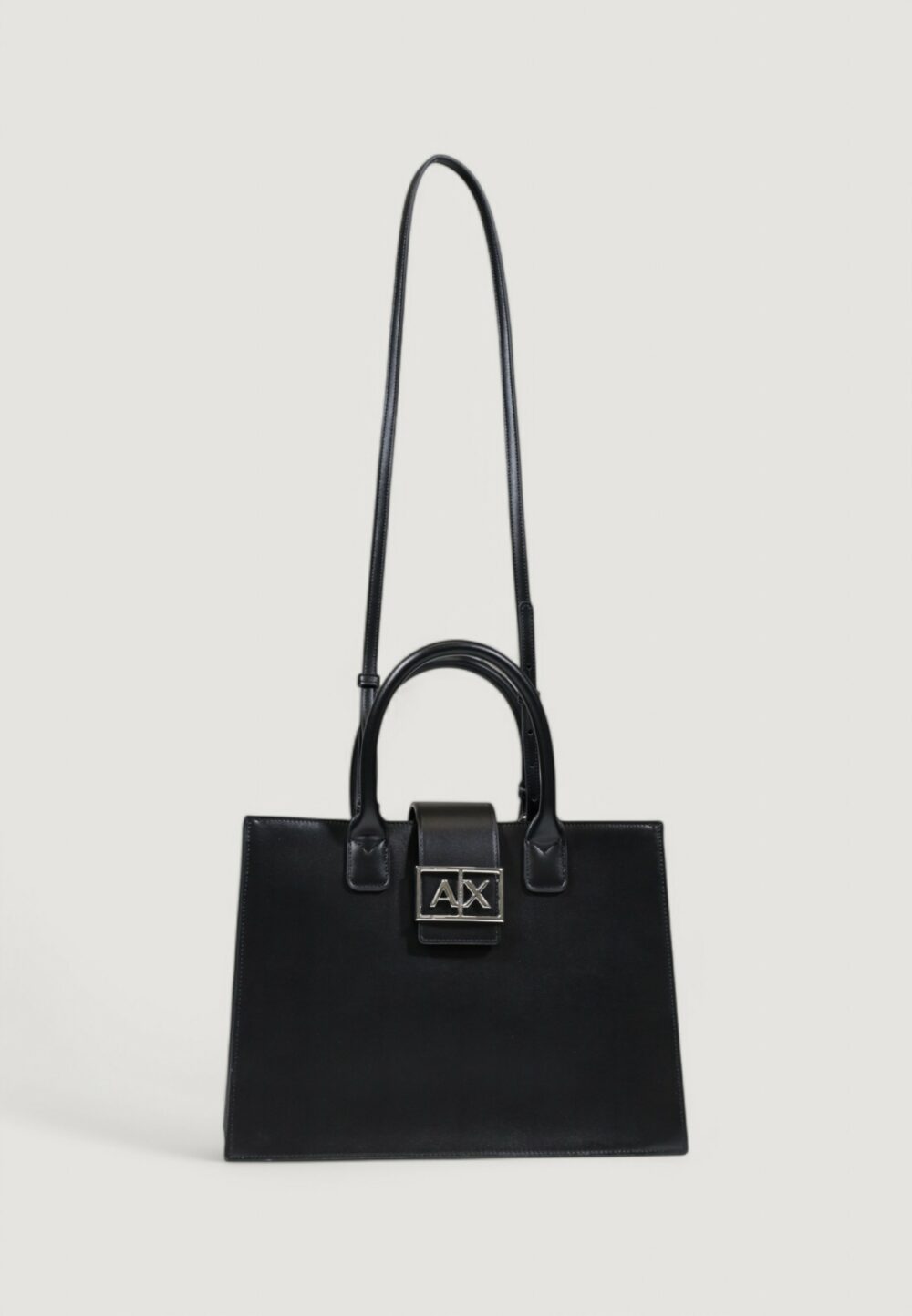 Borsa Armani Exchange SHOPPING Nero - Foto 2