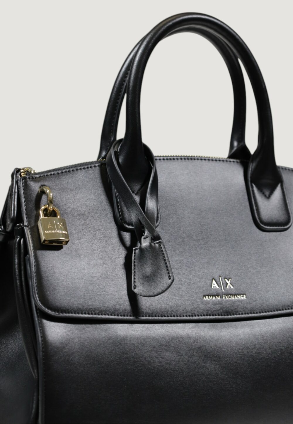 Borsa Armani Exchange SHOPPING Nero - Foto 2