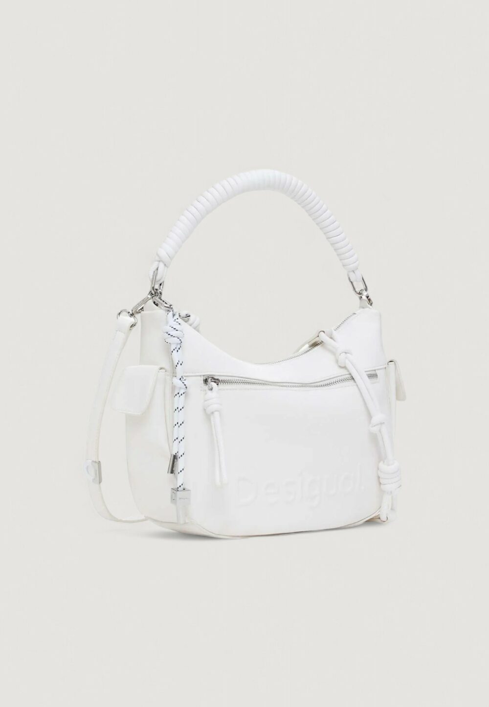 Borsa Desigual BAG_HALF ASTANA ECRU Bianco - Foto 1