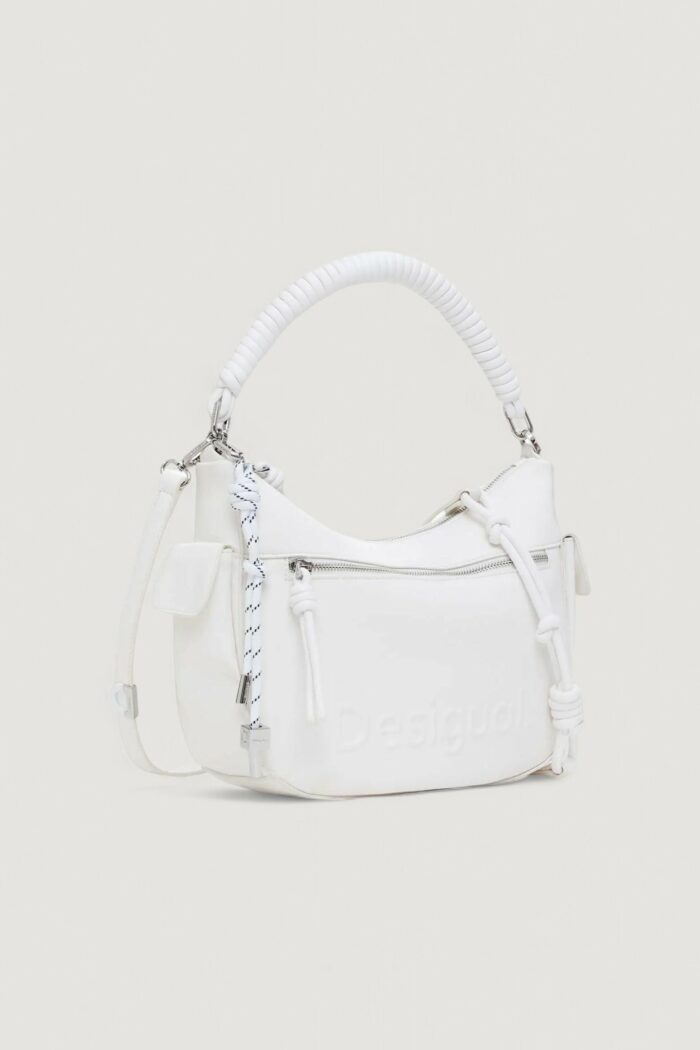 Borsa Desigual BAG_HALF ASTANA ECRU Bianco