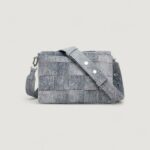 Borsa Desigual BAG_YOKO PU DENIM DORTMUND FLAP Black Jeans - Foto 2