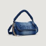 Borsa Desigual BAG_HALF LOGO DENIM VENECIA 3.0 Denim - Foto 1