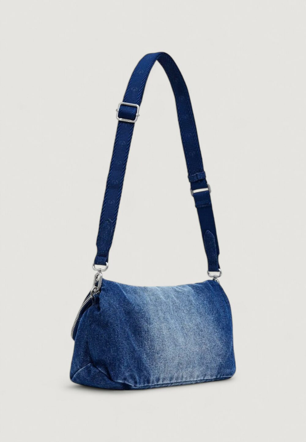 Borsa Desigual BAG_HALF LOGO DENIM VENECIA 3.0 Denim - Foto 2