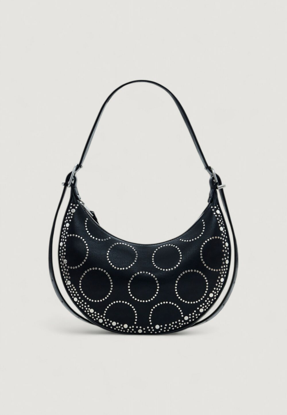 Borsa Desigual BAG_PUNKETTE_CASCAIS MEDIUM Nero - Foto 1