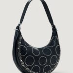 Borsa Desigual BAG_PUNKETTE_CASCAIS MEDIUM Nero - Foto 5