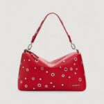 Borsa Desigual BAG_REBEL BERGAMO RED Rosso - Foto 4