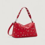 Borsa Desigual BAG_REBEL BERGAMO RED Rosso - Foto 5