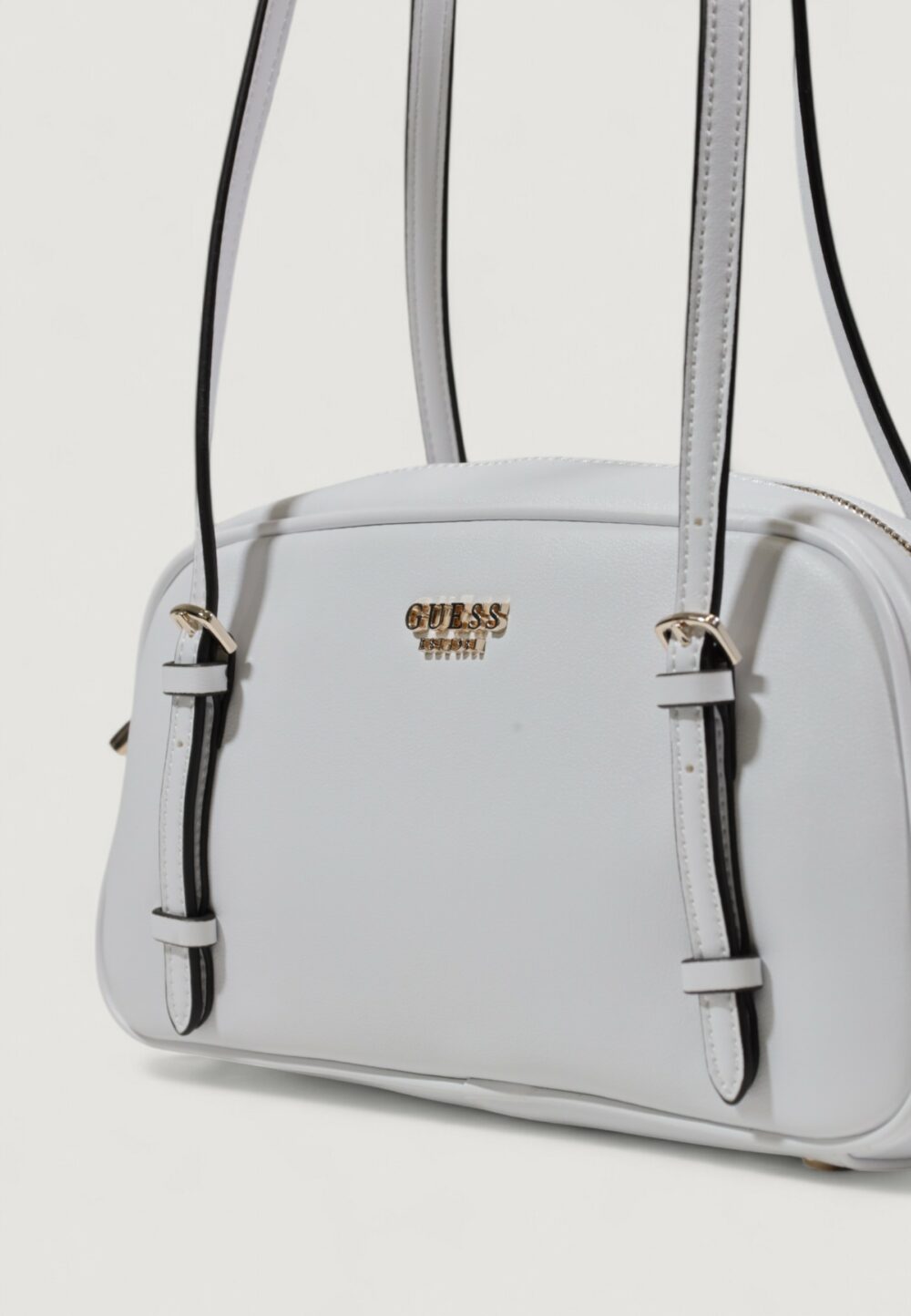 Borsa Guess ANADELA 3 COMP Bianco - Foto 5