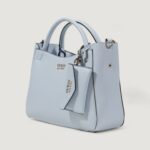 Borsa Guess BRENTON BUCKET Blu - Foto 3